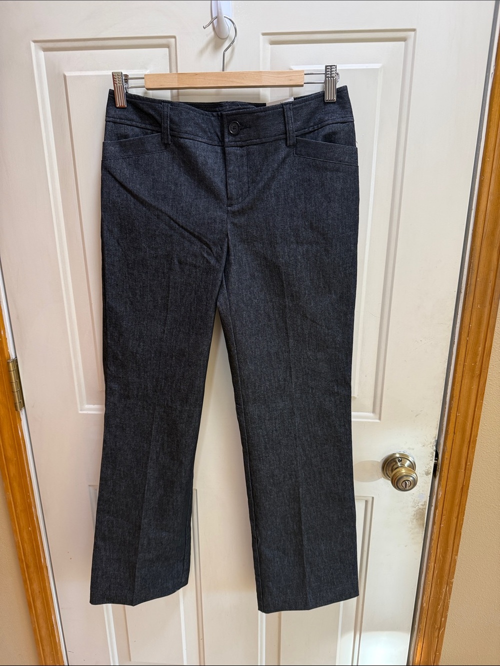 NWT Bass Black Rinse Denim Trouser - Navy/Black 4 short/petite